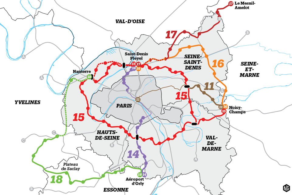 Où investir dans le développement du grand Paris ?